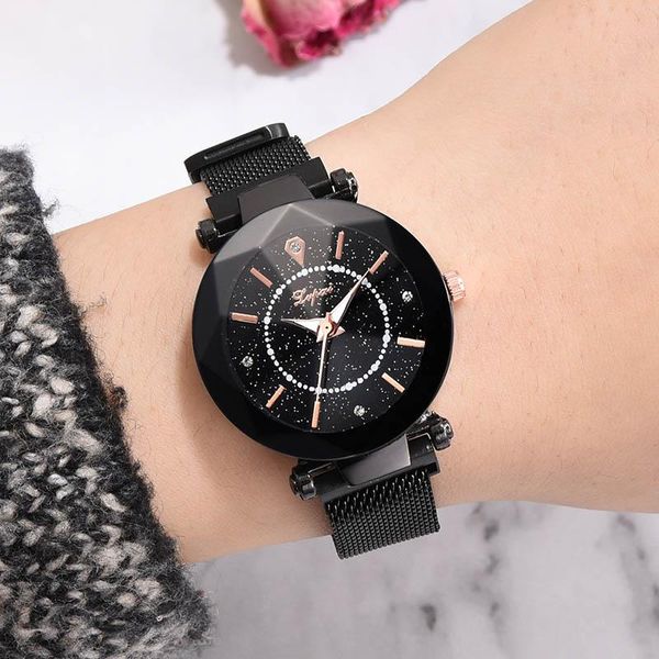 1 pcs women lady student wrist quartz watch starry sky luxury round dial magnetic buckle eig88, Slivery;brown
1 pcs women lady student wrist quartz watch starry sky luxury round dial magnetic buckle eig88, Slivery;brown