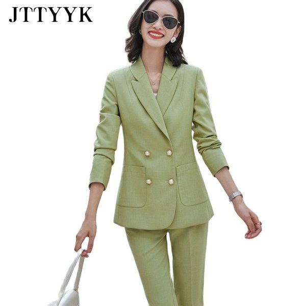 women's two piece pants korean fashion winter coat for women double breasted blazer oversize pink office clothes casual slim elegant la, White
women's two piece pants korean fashion winter coat for women double breasted blazer oversize pink office clothes casual slim elegant la, White