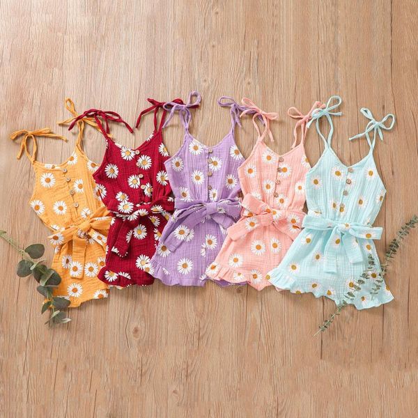clothing sets toddler baby girls summer romper infant girl little daisy print sleeveless playsuits with belt kids clothes conjuntos para beb, White
clothing sets toddler baby girls summer romper infant girl little daisy print sleeveless playsuits with belt kids clothes conjuntos para beb, White