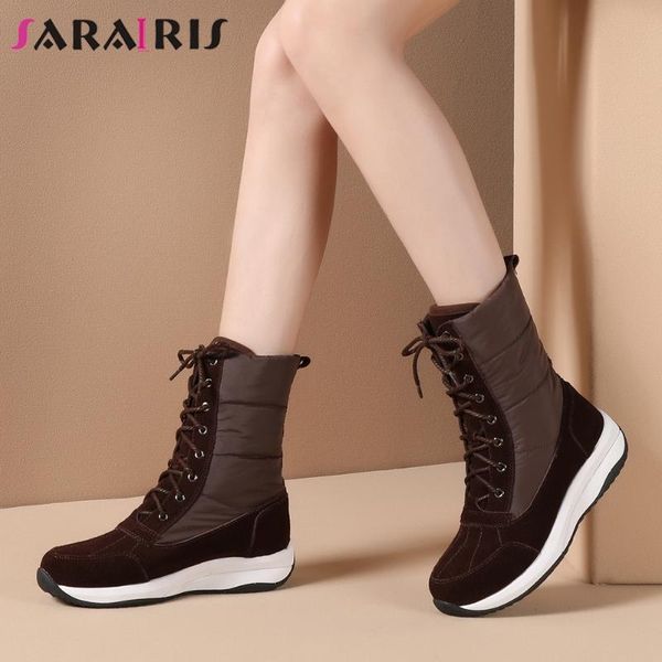 boots sarairis plus size 35-44 ladies thick plush cow suede snow women flat with winter warm fur ankle shoes woman, Black
boots sarairis plus size 35-44 ladies thick plush cow suede snow women flat with winter warm fur ankle shoes woman, Black