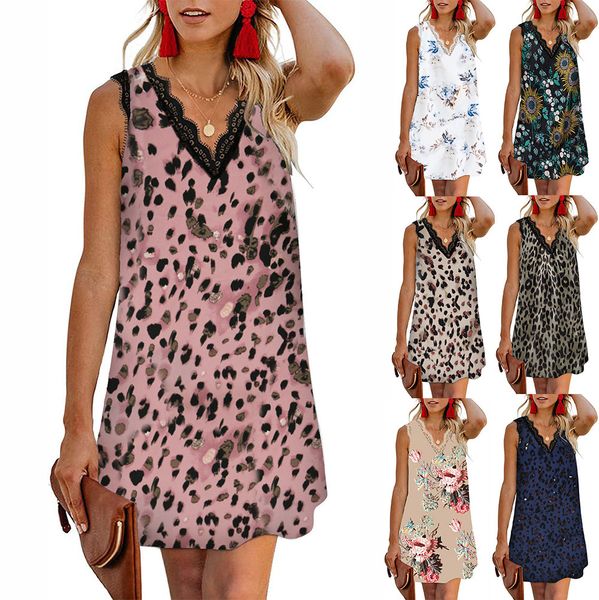 2021 new summer women tank casual lace patchwork beach mini vintage v-neck sleeveless print es femme big l578, Black;gray
2021 new summer women tank casual lace patchwork beach mini vintage v-neck sleeveless print es femme big l578, Black;gray