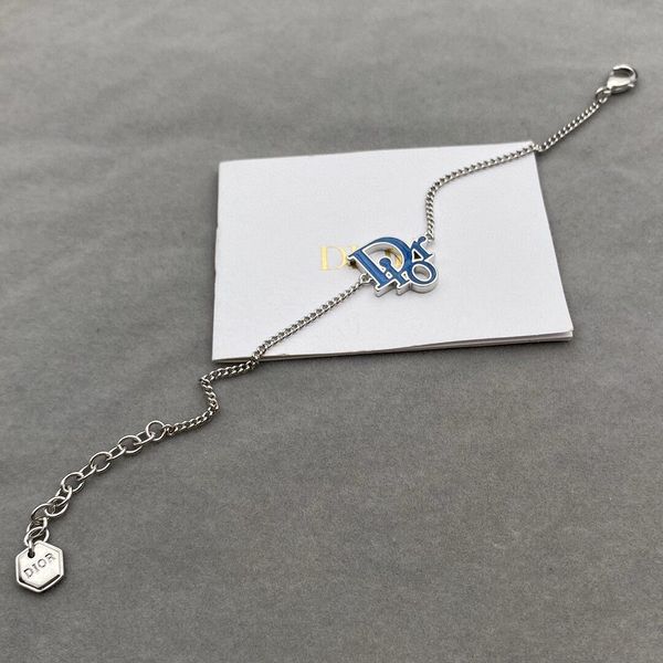 d family 21 blue enamel letter women's summer accessories hip hop indifference fashion decorative bracelet, Golden
d family 21 blue enamel letter women's summer accessories hip hop indifference fashion decorative bracelet, Golden