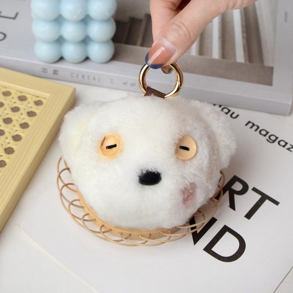 keychains women real wool cute little bear fur keychain bag charm pendant plush toy trinkets car keyring accessories pompom ball gift, Silver
keychains women real wool cute little bear fur keychain bag charm pendant plush toy trinkets car keyring accessories pompom ball gift, Silver