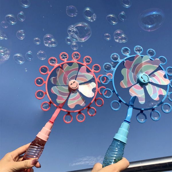 Kids Magic Wand Bubble Windmill Blower Toy Magic Soap Bubble Machine Outdoor Toy for Girl
Kids Magic Wand Bubble Windmill Blower Toy Magic Soap Bubble Machine Outdoor Toy for Girl