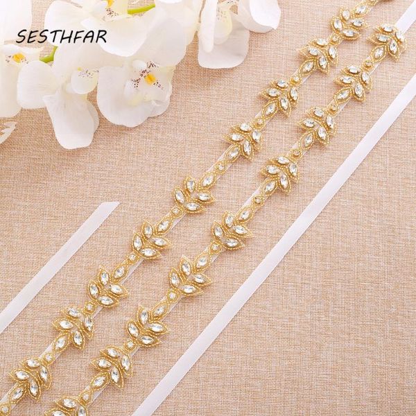 wedding sashes crystal belt handmade beads bridal sash gold rhinestones for accessoriesj180g, White
wedding sashes crystal belt handmade beads bridal sash gold rhinestones for accessoriesj180g, White