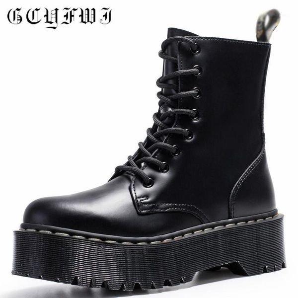 boots women's autumn winter ankle for women punk round toe platform lace-up botas mujer motorcycle ladies shoes1, Black
boots women's autumn winter ankle for women punk round toe platform lace-up botas mujer motorcycle ladies shoes1, Black
