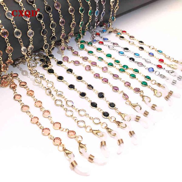 necklaces pendants colorful crystal bead eyeglass holder fashion glasses chain for women eye accessories eyewear straps cord sunglasses stri, Silver
necklaces pendants colorful crystal bead eyeglass holder fashion glasses chain for women eye accessories eyewear straps cord sunglasses stri, Silver