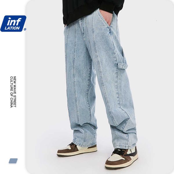 inflation men's stretch loose fit jeans men's washed denim pants streetwear blue vintage hip hop jeans men baggy pants 3256w 20111
inflation men's stretch loose fit jeans men's washed denim pants streetwear blue vintage hip hop jeans men baggy pants 3256w 20111
