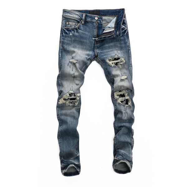 patches detail biker fit jeans men slim motorcycle for mens vintage distressed denim jean pants @j-a16, Blue
patches detail biker fit jeans men slim motorcycle for mens vintage distressed denim jean pants @j-a16, Blue