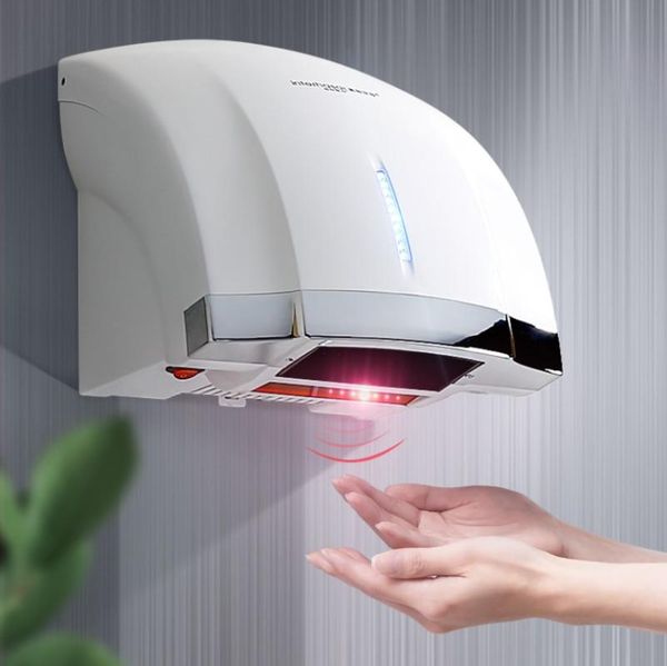 fully automatic hand dryer induction household bathroom and cold switching easy installation
fully automatic hand dryer induction household bathroom and cold switching easy installation