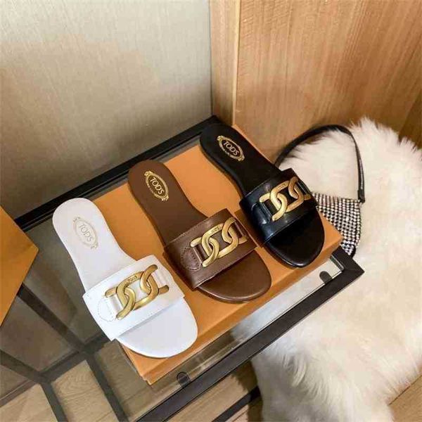 21 summer new metal button real leather flat heel sandals zlh, Black
21 summer new metal button real leather flat heel sandals zlh, Black