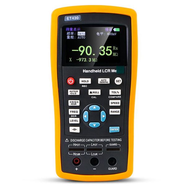 multimeters et430 100~240vmultifunction handheld digital bridge meter high precision capacitance inductance resistance tester with usb
multimeters et430 100~240vmultifunction handheld digital bridge meter high precision capacitance inductance resistance tester with usb