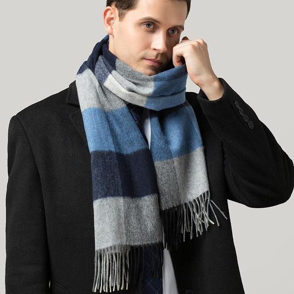 scarves bison denim 100% genuine wool men scarf thicken warm winter windproof fashion for male striped lattice, Blue;gray
scarves bison denim 100% genuine wool men scarf thicken warm winter windproof fashion for male striped lattice, Blue;gray