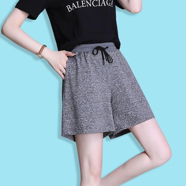 women's shorts m-5xl plus size casual women 2021 summer fashion wide leg loose female extra large high waist, White;black
women's shorts m-5xl plus size casual women 2021 summer fashion wide leg loose female extra large high waist, White;black