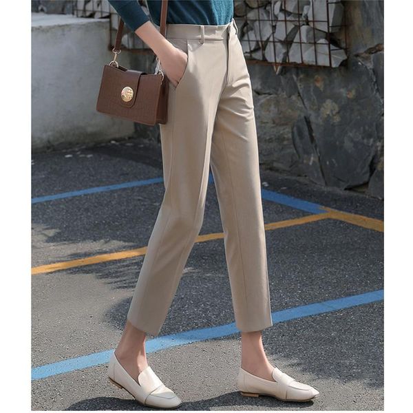 women's pants & capris jujusland women overalls style trousers handsome high-waist classic female streetwear office lady loose 9088, Black;white
women's pants & capris jujusland women overalls style trousers handsome high-waist classic female streetwear office lady loose 9088, Black;white