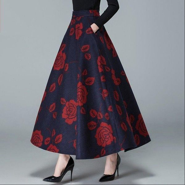 mom plus size vintage high waist woolen spring winter 2021 fashion women maxi skirts female casual office long streetwear, Black
mom plus size vintage high waist woolen spring winter 2021 fashion women maxi skirts female casual office long streetwear, Black
