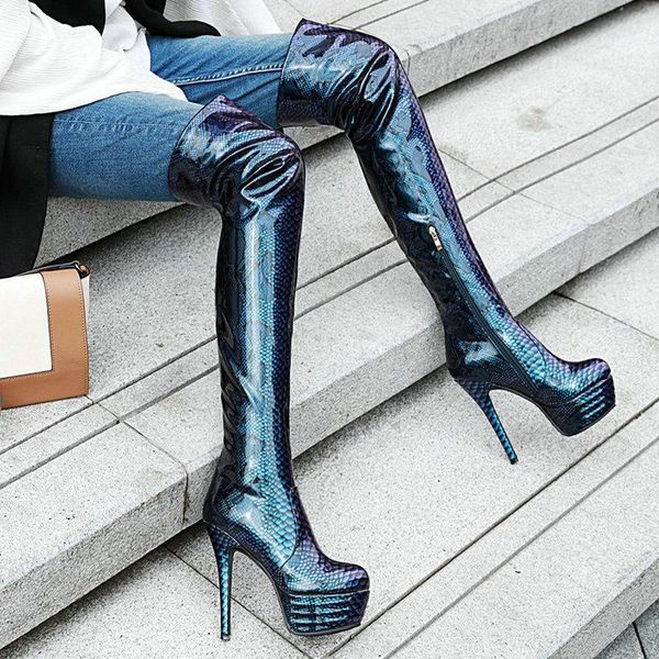 boots 2021 women fashion patent leather over the knee super thin heel long ladies platform autumn winter, Black
boots 2021 women fashion patent leather over the knee super thin heel long ladies platform autumn winter, Black