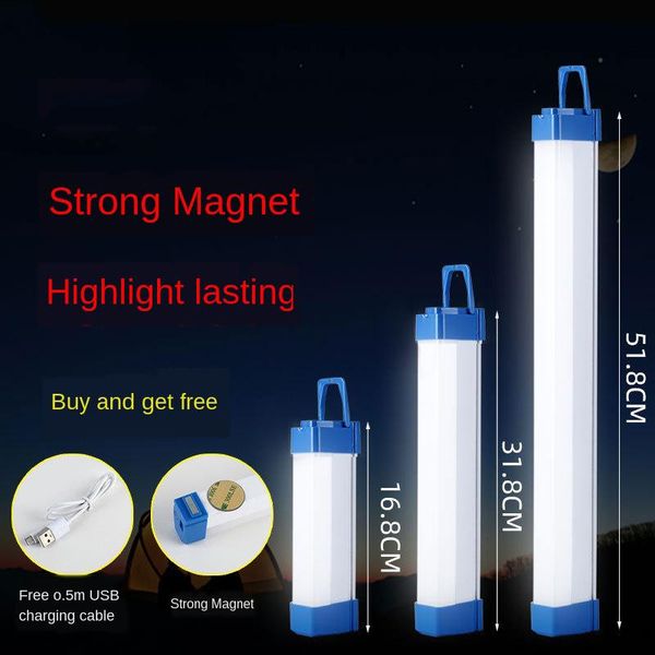 portable lanterns led rechargeable night market stall lighting mobile charging household power outage emergency light magnet tube
portable lanterns led rechargeable night market stall lighting mobile charging household power outage emergency light magnet tube