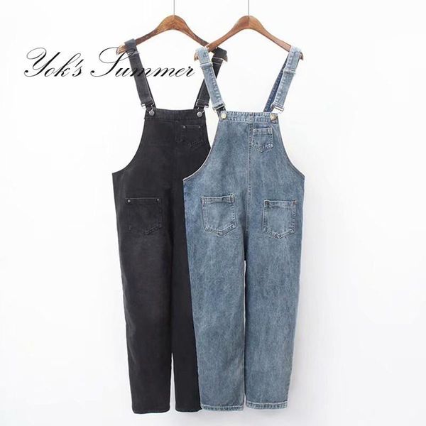 women's jumpsuits & rompers yok's overalls cool denim jumpsuit sleeveless jeans casual pocket playsuit black blue braces cowboy pa, Black;white
women's jumpsuits & rompers yok's overalls cool denim jumpsuit sleeveless jeans casual pocket playsuit black blue braces cowboy pa, Black;white