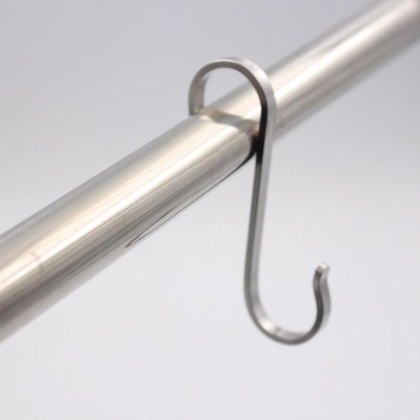 hooks & rails kitchen s shape pan set hanging pots bathroom steel clasp rack clothes 10kg silver 10pc
hooks & rails kitchen s shape pan set hanging pots bathroom steel clasp rack clothes 10kg silver 10pc