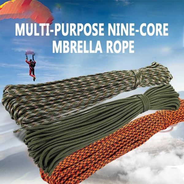 5 color 31m parachute rope water handicrafts strong camping cord mountain reflective swing tent rope wear resistance outdoor
5 color 31m parachute rope water handicrafts strong camping cord mountain reflective swing tent rope wear resistance outdoor