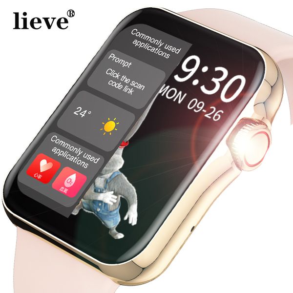 women smart watch full touch hd screen smart watch sport tracker calling smartwatch heart rate bp ecg with music playback watchg, Slivery;brown
women smart watch full touch hd screen smart watch sport tracker calling smartwatch heart rate bp ecg with music playback watchg, Slivery;brown