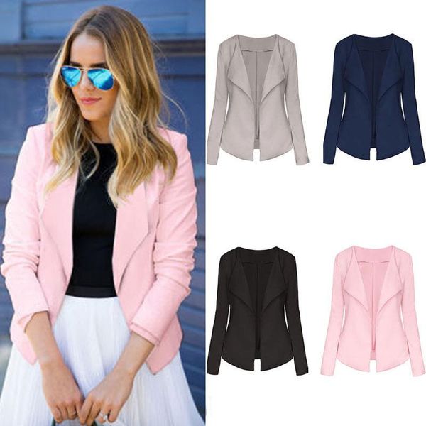 women's suits & blazers dilane blazer women 2021 spring casual europe style solid slim fit lady streetwear, White;black
women's suits & blazers dilane blazer women 2021 spring casual europe style solid slim fit lady streetwear, White;black
