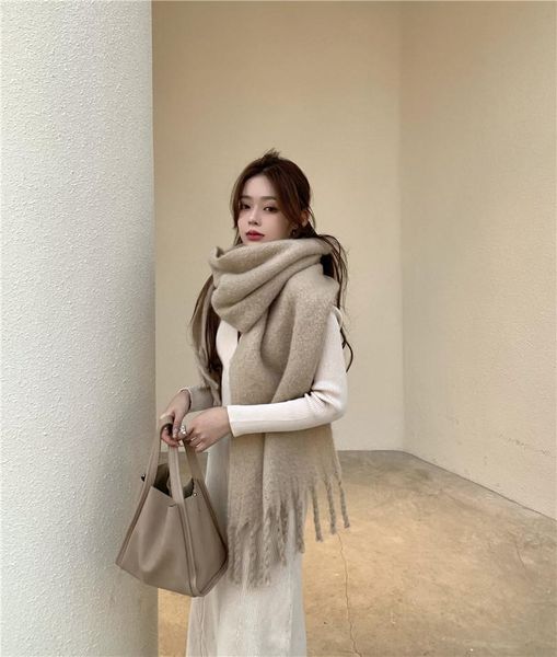 scarves make firm offers in the fall and winter of mohair scarf fuzzy female stock is han edition japanese joker to keep warm, Blue;gray
scarves make firm offers in the fall and winter of mohair scarf fuzzy female stock is han edition japanese joker to keep warm, Blue;gray