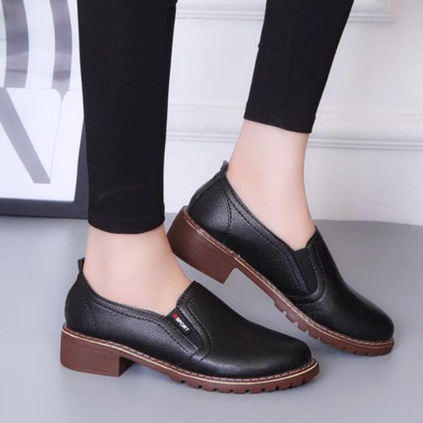 dress shoes 2021 spring high heels women pumps soft leather single woman thick female, Black
dress shoes 2021 spring high heels women pumps soft leather single woman thick female, Black