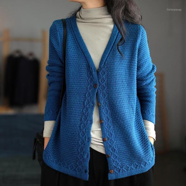 women's jackets good quality women clothing cotton cardigans spring autumn vintage loose fashion long sleeve coat, Black;brown
women's jackets good quality women clothing cotton cardigans spring autumn vintage loose fashion long sleeve coat, Black;brown