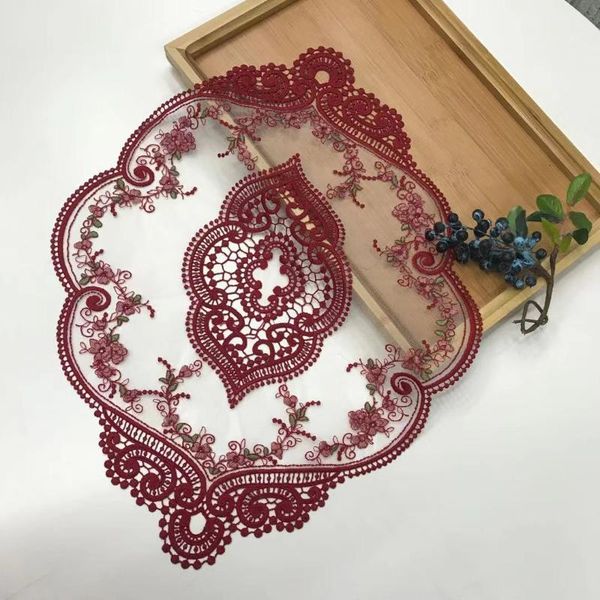 mats & pads dining table embroidery craft placemat european style lace fabric insulation plate mat anti-scald deskdecoration
mats & pads dining table embroidery craft placemat european style lace fabric insulation plate mat anti-scald deskdecoration