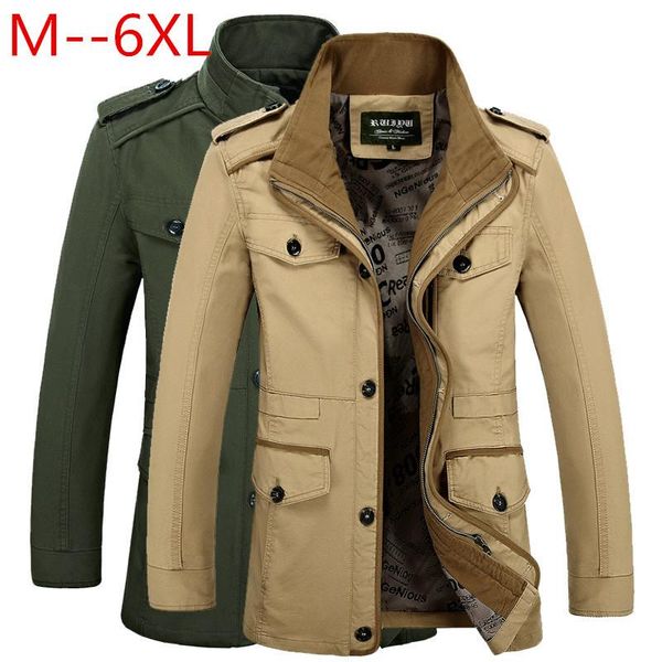 men's jackets men casual jacket male windbreaker oversized 6xl autumn washed cotton classic long clothing trench coat streetwear, Black;brown
men's jackets men casual jacket male windbreaker oversized 6xl autumn washed cotton classic long clothing trench coat streetwear, Black;brown
