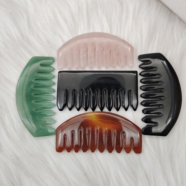 decorative objects & figurines 1pcs natural hand polished crystal reiki combs healing black obsidian rose quartz and clear massage
decorative objects & figurines 1pcs natural hand polished crystal reiki combs healing black obsidian rose quartz and clear massage