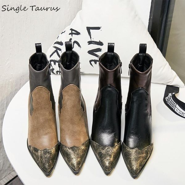 boots leopard pointed toe women square heel ankle for streetwear fashion pu leather black winter fleeces shoes
boots leopard pointed toe women square heel ankle for streetwear fashion pu leather black winter fleeces shoes