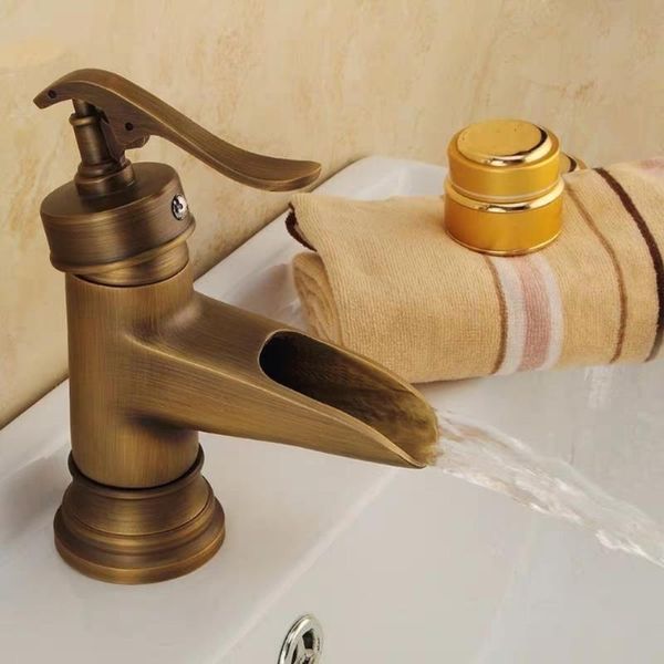 bathroom sink faucets brass european antique faucet retro single hole basin head washbasin and cold waterfall mixer
bathroom sink faucets brass european antique faucet retro single hole basin head washbasin and cold waterfall mixer