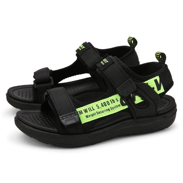 sandals summer children's non-slip soft bottom boy beach shoes small medium big kids baby breathable comfortable, Black;red
sandals summer children's non-slip soft bottom boy beach shoes small medium big kids baby breathable comfortable, Black;red