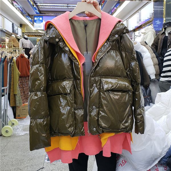 women's winter with a hood of medium-length couture mesh loosed down feminine warm coat newly arrived 13ex, Black;brown
women's winter with a hood of medium-length couture mesh loosed down feminine warm coat newly arrived 13ex, Black;brown