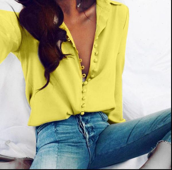 women casual solid long sleeve blouse lapel shirt blouse shirt women turn down collar regular blusas chemise femme manche longue, White
women casual solid long sleeve blouse lapel shirt blouse shirt women turn down collar regular blusas chemise femme manche longue, White