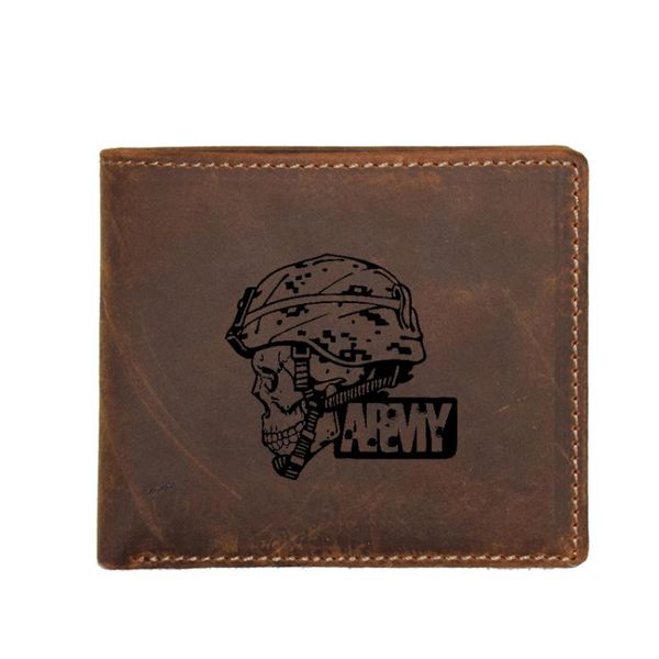 wallets army military soldier skull men wallet genuine leather small coin pocket purse card holders custom name, Red;black
wallets army military soldier skull men wallet genuine leather small coin pocket purse card holders custom name, Red;black