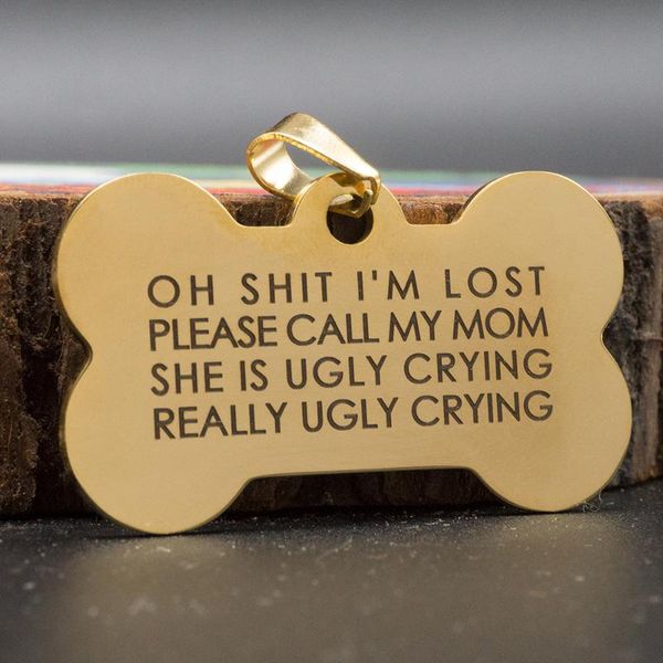 dog tag,id card funny custom id tag stainless steel name for dogs cats puppies collar anti-lost supplies pet products
dog tag,id card funny custom id tag stainless steel name for dogs cats puppies collar anti-lost supplies pet products