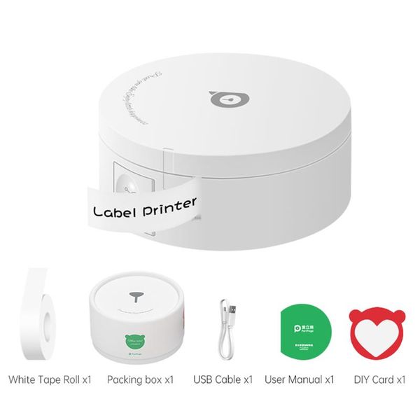 printers peripage l1 portable thermal label printer mini pocket bt maker sticker inkless with 1 roll white paper tape for store
printers peripage l1 portable thermal label printer mini pocket bt maker sticker inkless with 1 roll white paper tape for store