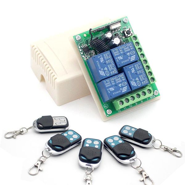 smart home control universal dc 12v 10a 4ch wireless remote switch relay module automation multi-fonction motor controller 433mhz re
smart home control universal dc 12v 10a 4ch wireless remote switch relay module automation multi-fonction motor controller 433mhz re