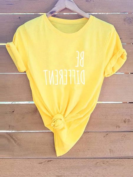 be different tshirts funny quote t shirt summer fashion hipster slogan tees women casual t-shirts camisetas summer quote shirt, White
be different tshirts funny quote t shirt summer fashion hipster slogan tees women casual t-shirts camisetas summer quote shirt, White