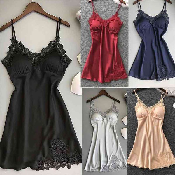 nightie lace pad women sleepwear lingerie nightwear underwear robe nightgowns night dress plus size, Black;red
nightie lace pad women sleepwear lingerie nightwear underwear robe nightgowns night dress plus size, Black;red
