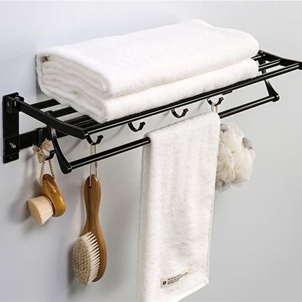 towel racks bathroom rack wall mounted foldable aluminum organizer holder shelf for accessories
towel racks bathroom rack wall mounted foldable aluminum organizer holder shelf for accessories