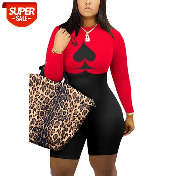 2020 autumn poker spades print jumpsuit high waist playsuit club romper womens long sleeve fashion novelity queen jumpsuit #af5h, White
2020 autumn poker spades print jumpsuit high waist playsuit club romper womens long sleeve fashion novelity queen jumpsuit #af5h, White