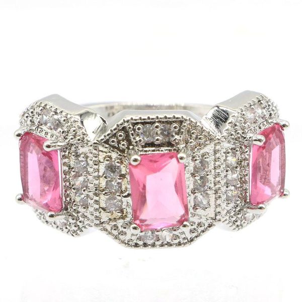 cluster rings 23x13mm shecrown designed created pink tourmaline white cz gift for sister jewelry making silver, Golden;silver
cluster rings 23x13mm shecrown designed created pink tourmaline white cz gift for sister jewelry making silver, Golden;silver