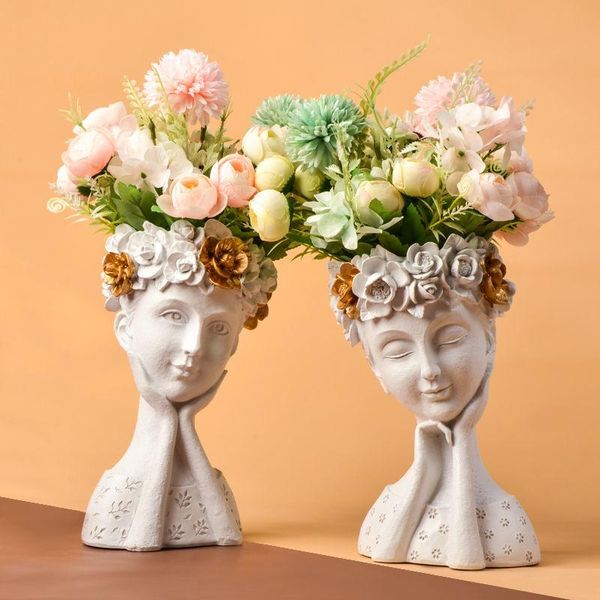 vases nordic art portrait resin vase flower arrangement ornaments home coffee table furnishing crafts store cafe sculpture decoration
vases nordic art portrait resin vase flower arrangement ornaments home coffee table furnishing crafts store cafe sculpture decoration