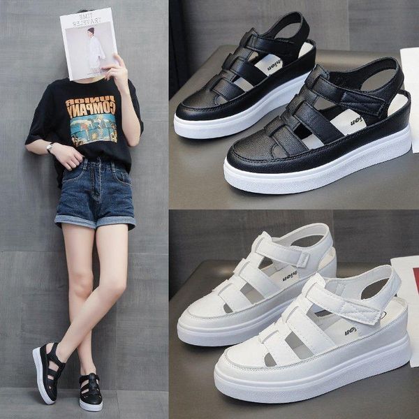 sandals women's summer sandals, comfortable and soft flat-heel platform casual shoes, Black 
sandals women's summer sandals, comfortable and soft flat-heel platform casual shoes, Black