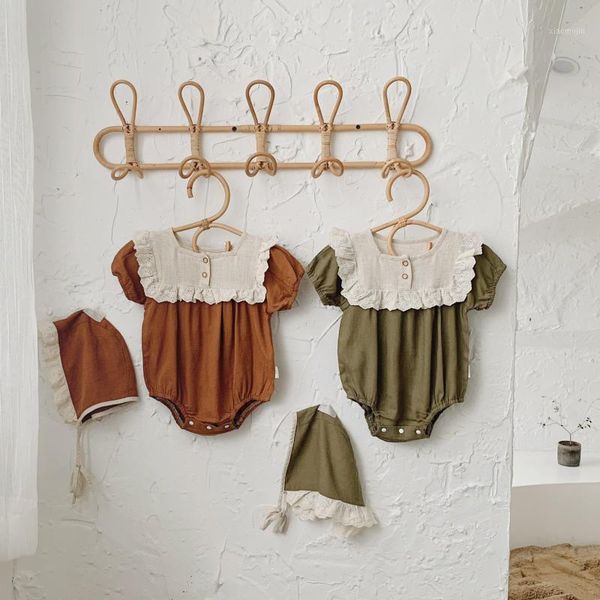 korea style babys girls boys ruffles romper + hat cotton summer fashion jumpsuit 6-24 month jumpsuits, Blue
korea style babys girls boys ruffles romper + hat cotton summer fashion jumpsuit 6-24 month jumpsuits, Blue